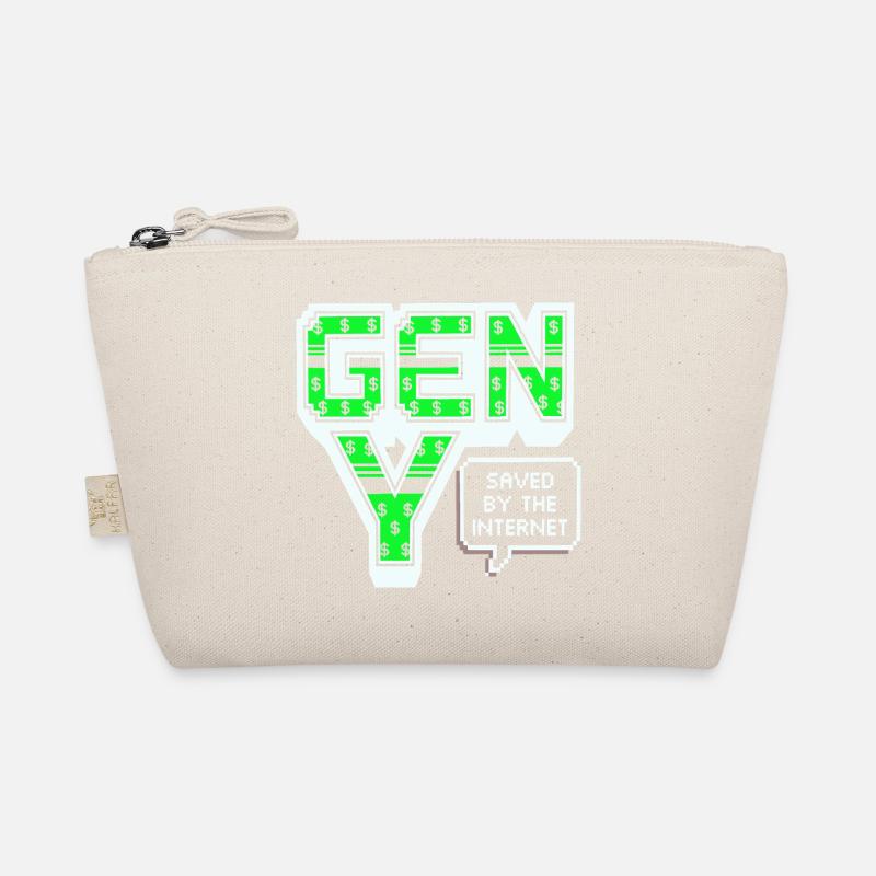 Generation Y, gen Y, Millennials Shirt, Pullover Hoodie Organic Pouch