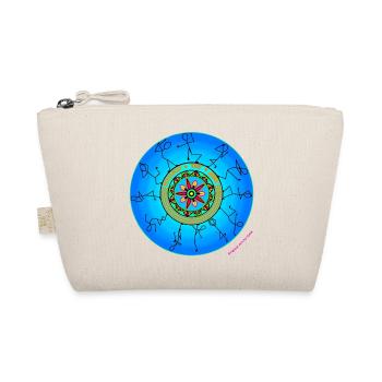 Release the Vibe - Art mandala dessiné à la main - Trousse biologique - nature - Devant