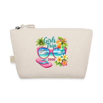 Girls Trip 2026 Cruise Vacation - Organic Pouch - nature - Front