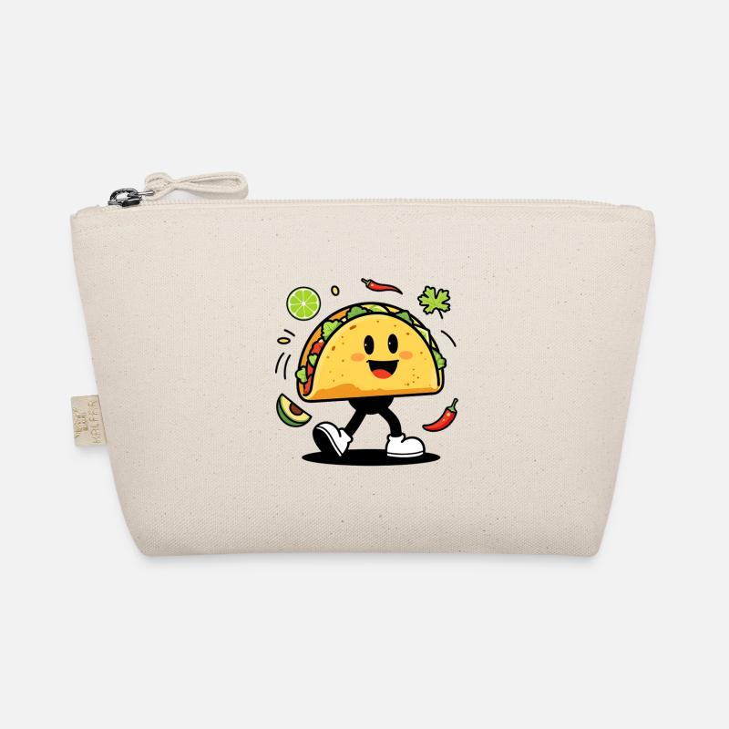 Taco man, man tacos Organic Pouch