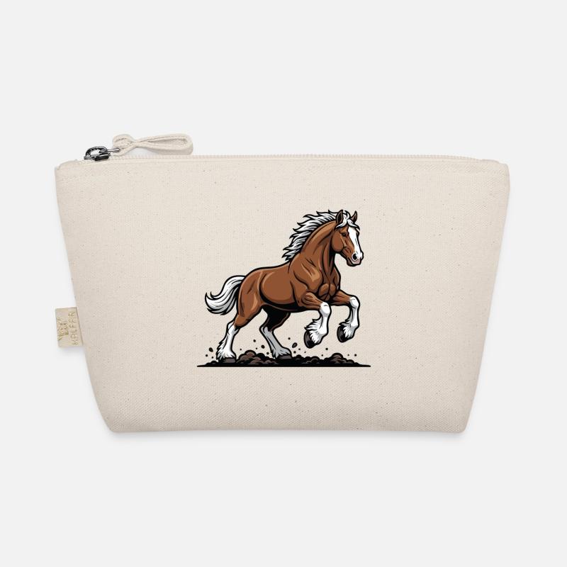 Cheval Alezan Crins Blancs Galop Équestre Chic Trousse biologique