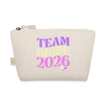 Team Bride 2026 - Bio-Täschchen - Natur - Vorne