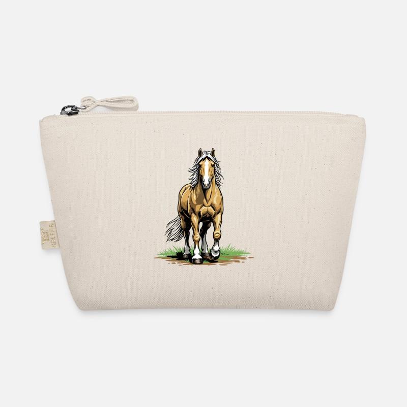 Palomino de Face Pferd Equestrian Elegance Chic Bio-Täschchen