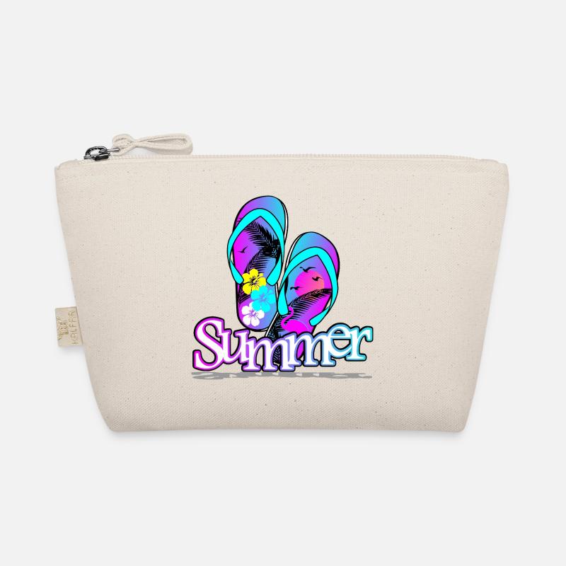 Sommer Flipflop Bio-Täschchen
