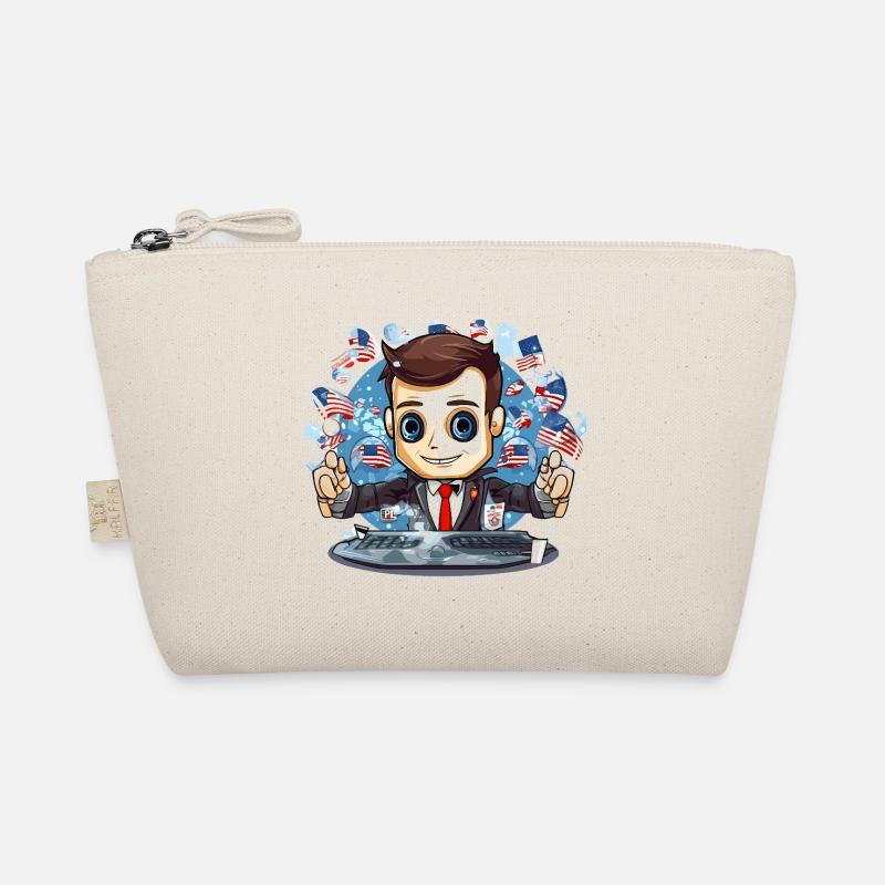 Motif TechDJ des drapeaux américains Trousse biologique