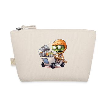 Außerirdischer Snacktrucker - Bio-Täschchen - Natur - Vorne