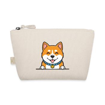 Akita Inu (portrait/comic) - Organic Pouch - nature - Front