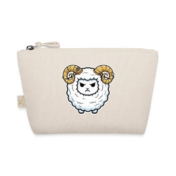 Steampunk Ram Sheep Mechanical Horns - Organic Pouch - nature - Front