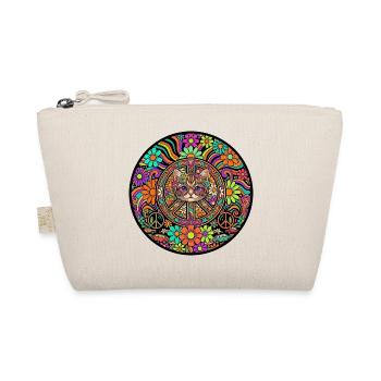 Chat, Paix, Amour, Liberté, chaton - Trousse biologique - nature - Devant