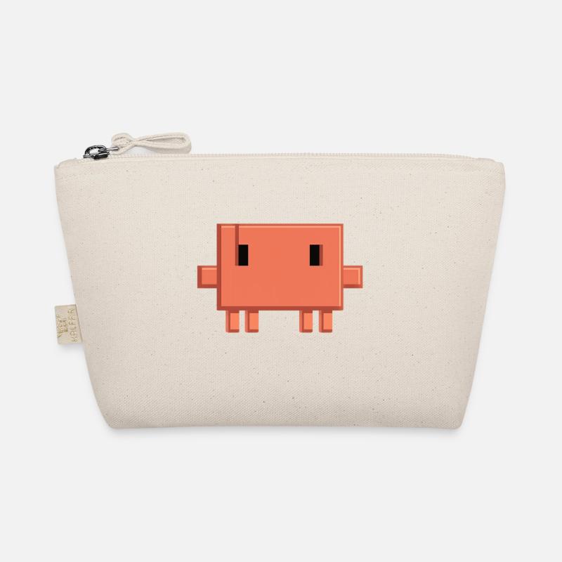 Claude Code Pixel AI Maskottchen-Entwickleraufkleber Bio-Täschchen