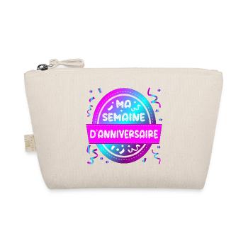 Ma semaine d’anniversaire - Trousse biologique - nature - Devant