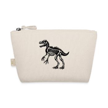 Dinosaur skeleton - Organic Pouch - nature - Front