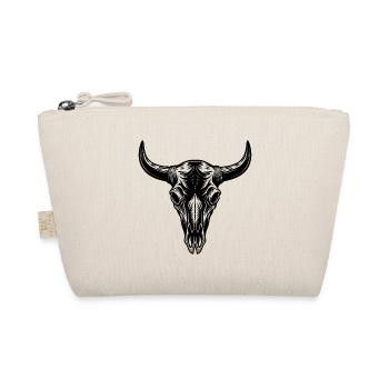 Cow skull - Organic Pouch - nature - Front