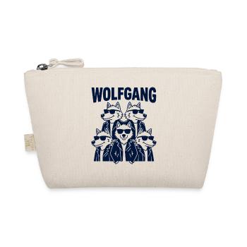Lustiges Wolfgang Bande Wortspiel - Bio-Täschchen - Natur - Vorne