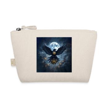Sidereal Raven with Lunar Rudder - Organic Pouch - nature - Front