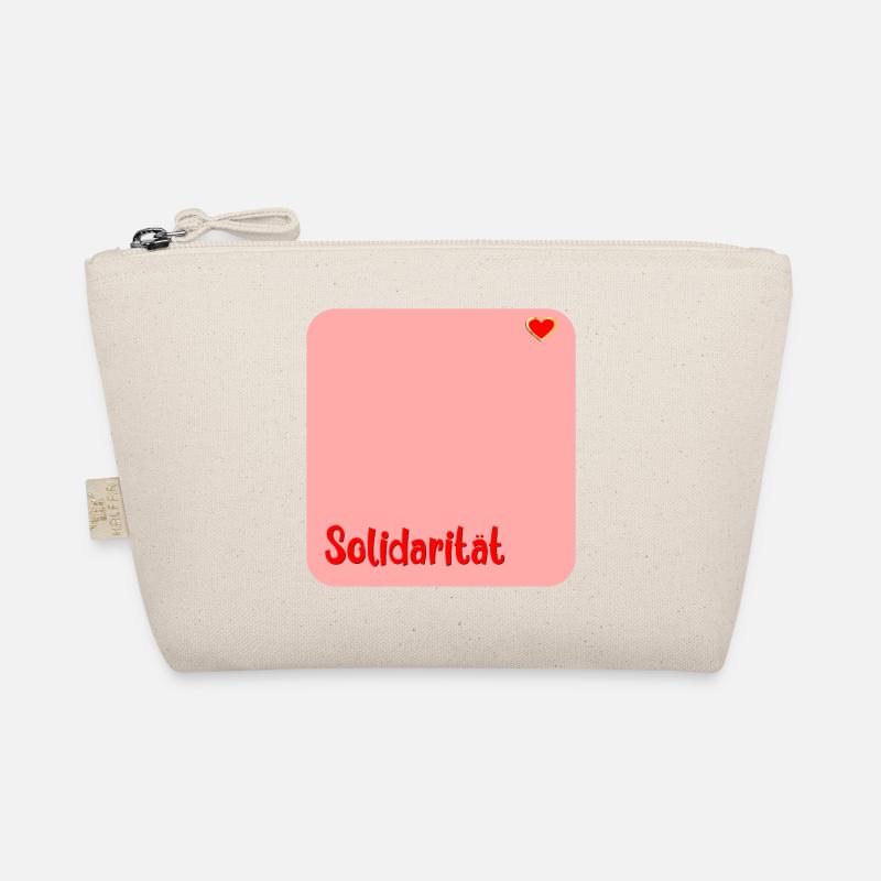 Solidarität Herz Bio-Täschchen