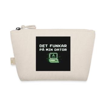 Develops humor – it works on my computer - Organic Pouch - nature - Front