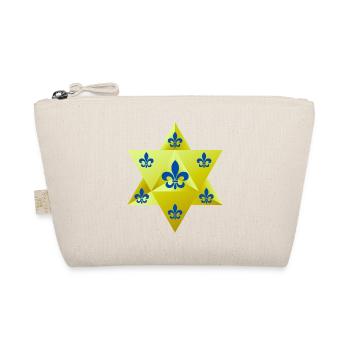 Merkaba Star & Feur de lis - Trousse biologique - nature - Devant