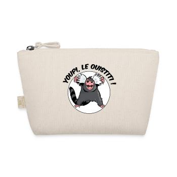 Yay, the marmoset! - Organic Pouch - nature - Front