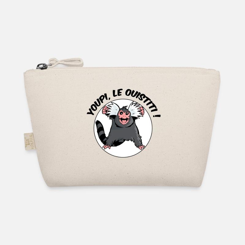 Yay, the marmoset! - Organic Pouch - nature