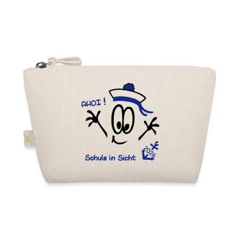 Ahoi Schulstart  - Bio-Täschchen - Natur - Vorne