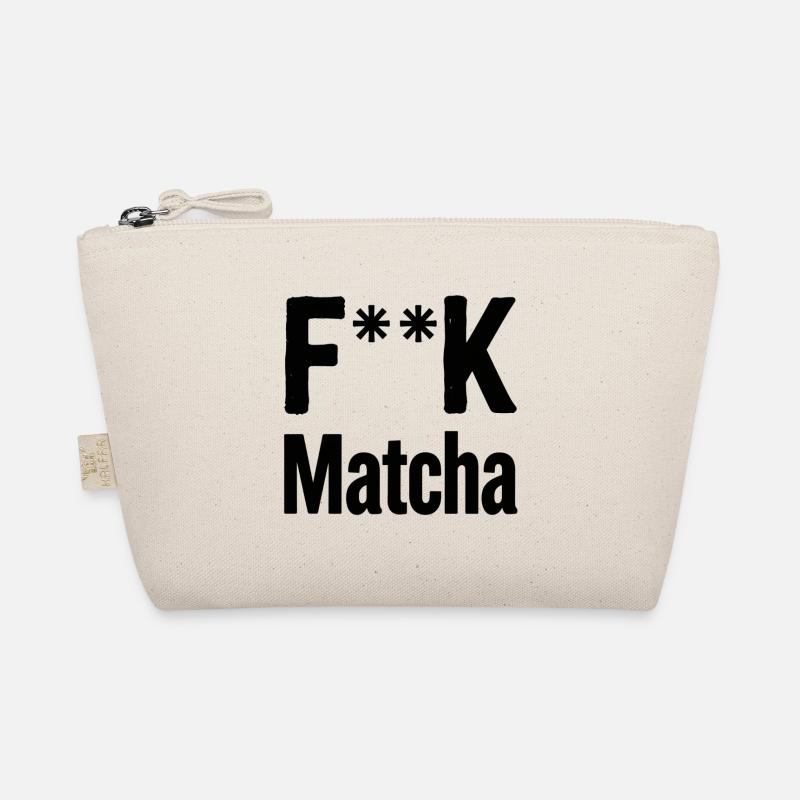 F**K Matcha-Einstellung Bio-Täschchen