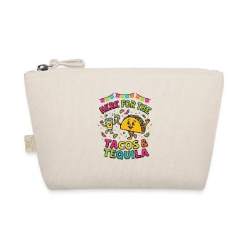Here for Tacos Tequila Fiesta - Organic Pouch - nature - Front