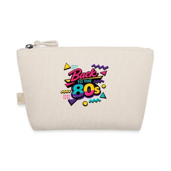 Back to the 80s Neon Pop - Organic Pouch - nature - Front
