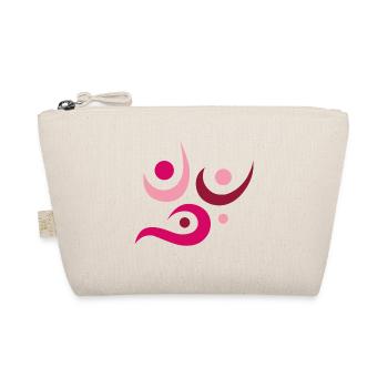 Yoga design_7 - Organic Pouch - nature - Front