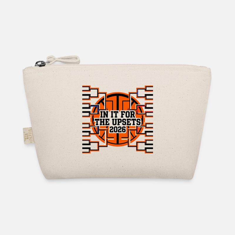 Core Circle Neon Geometry Pattern Organic Pouch