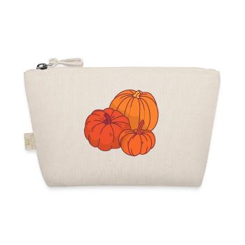 Cartoon Style Pumpkins - Organic Pouch - nature - Front