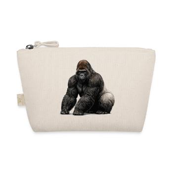 Gorilla Wildlife Tier - Bio-Täschchen - Natur - Vorne