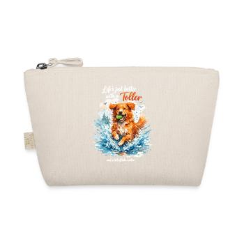 Nova Scotia Watercolor: Life's Better with a Toller - Organic Pouch - nature - Front