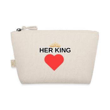 Son t-shirt King Pair Couple Assorti King Queen T-S - Trousse biologique - nature - Devant