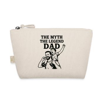The Man Myth Legend - Best Father's Day Gift - Organic Pouch - nature - Front