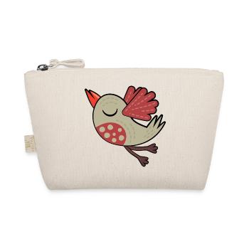 Little Brown Bird - Organic Pouch - nature - Front