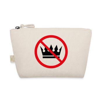 No Kings! (Protest Sign / POS 2C) - Organic Pouch - nature - Front