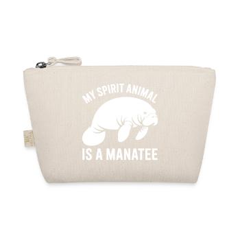 Manatee Spirit Animal - Organic Pouch - nature - Front