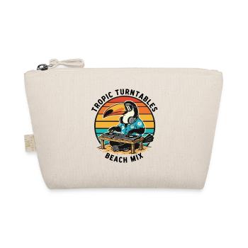 Toucan DJ Tropic Plattenspieler Beach Mix - Bio-Täschchen - Natur - Vorne