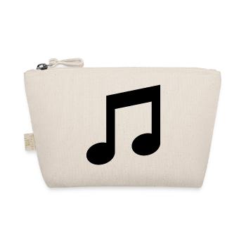 Musik-T-Shirt - Bio-Täschchen - Natur - Vorne