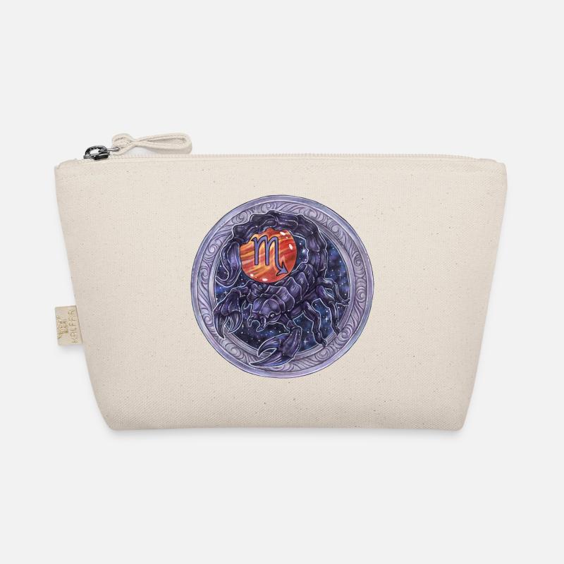 Zodiac Sign Zodiac Scorpio Scorpio Gift Organic Pouch