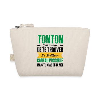 Meilleurs tontons cadeau pour tonton  - Trousse biologique - nature - Devant