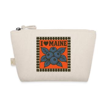 I Love Maine Blueberries - Organic Pouch - nature - Front