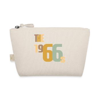 Vintage Year 1966 Birthday 60 Years Gift Idea - Organic Pouch - nature - Front