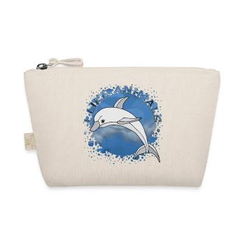 Delfin - Bio-Täschchen - Natur - Vorne