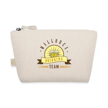 Biertrinker Team Logo Motiv - Bio-Täschchen - Natur - Vorne