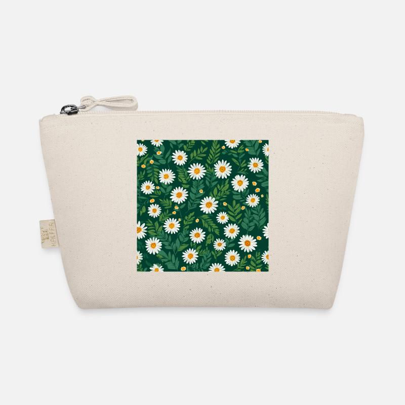 Daisy Flowers Organic Pouch