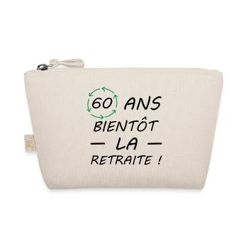 anniversaire humour 60 ans Cadeau - Trousse biologique - nature - Devant