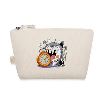 Sleepless watch monster - Organic Pouch - nature - Front
