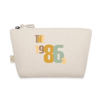 Vintage Year 1986 Birthday 40 Years Gift Idea - Organic Pouch - nature - Front